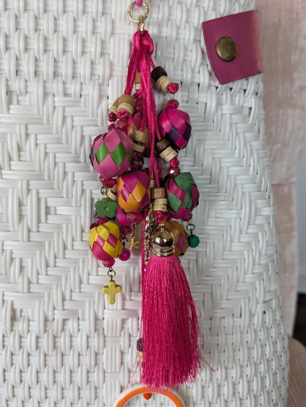 Artisan Woven Handbag from Mexico